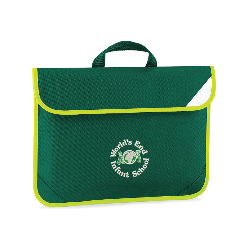 Hi Viz Trimmed School Book Bag.