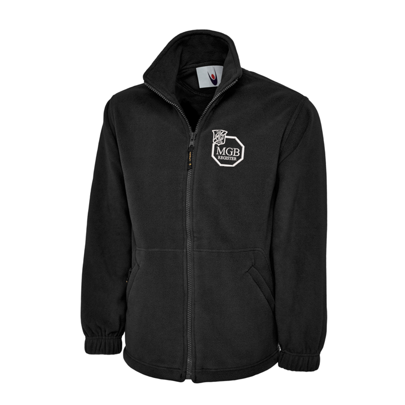 Full Zip Fleece Jacket embroidered with club logo