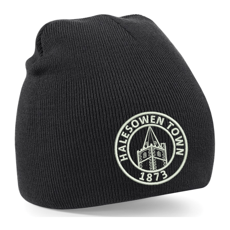 Double layer knited pull on hat - With Club logo