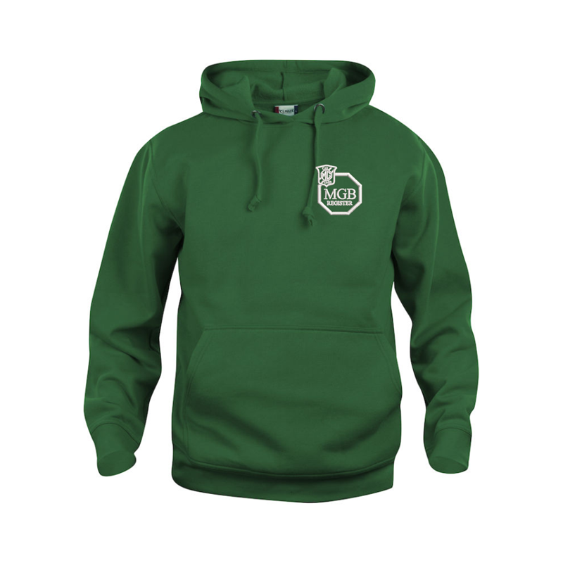 Super soft luxurious feel 60/40 Polyester Cotton mix Hooded Sweatshirt.