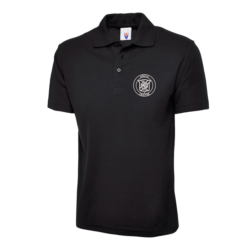 Polycotton Poloshirt embroidered logo left breast. Select the logo of your choice.