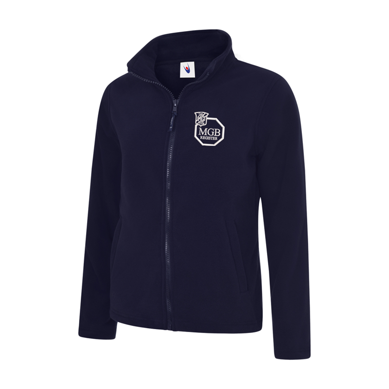 Full Zip Fleece Jacket embroidered with club logo