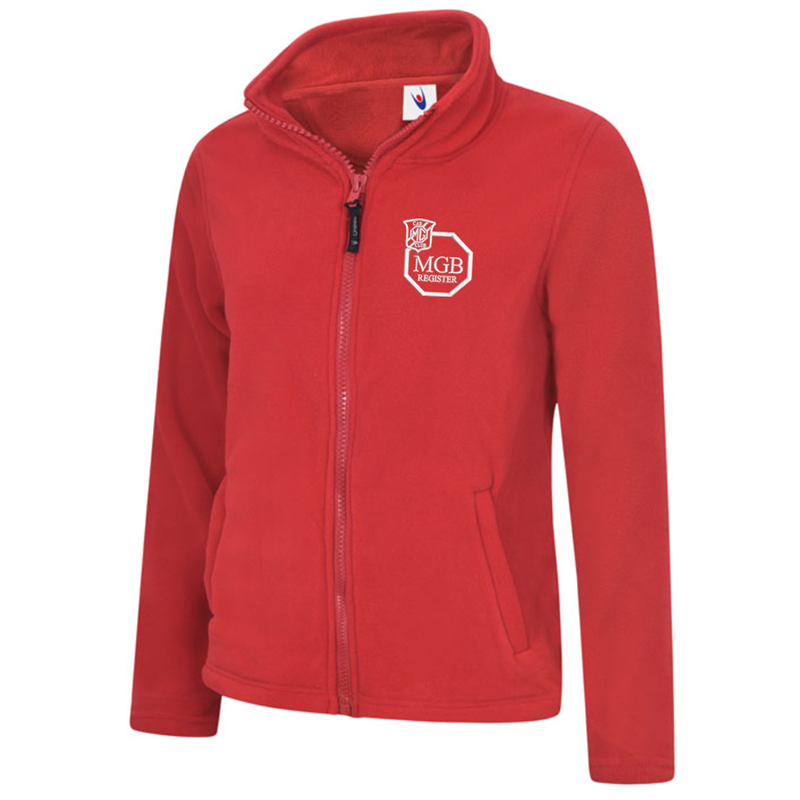 Full Zip Fleece Jacket embroidered with club logo