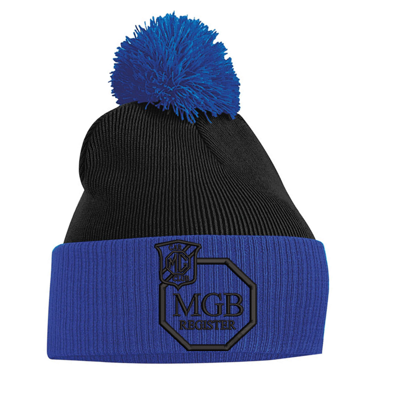 Double layer knitted contrast PomPom - With Club logo