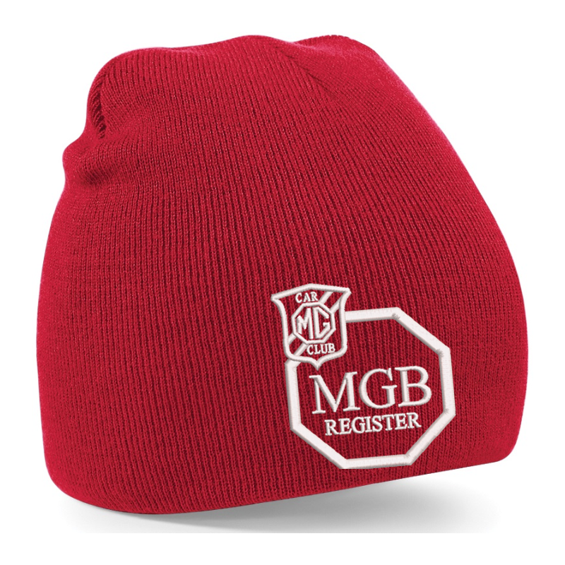 Double layer knited pull on hat - With Club logo