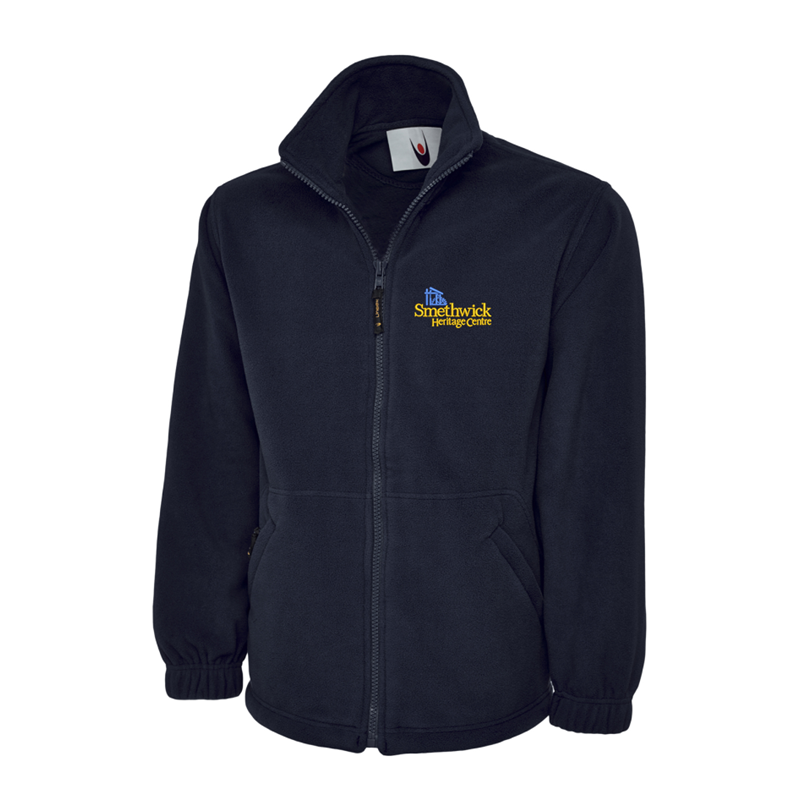 Full Zip Fleece Jacket embroidered with club logo