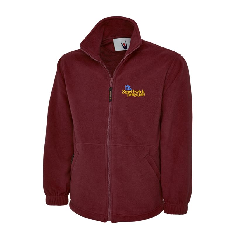 Full Zip Fleece Jacket embroidered with club logo