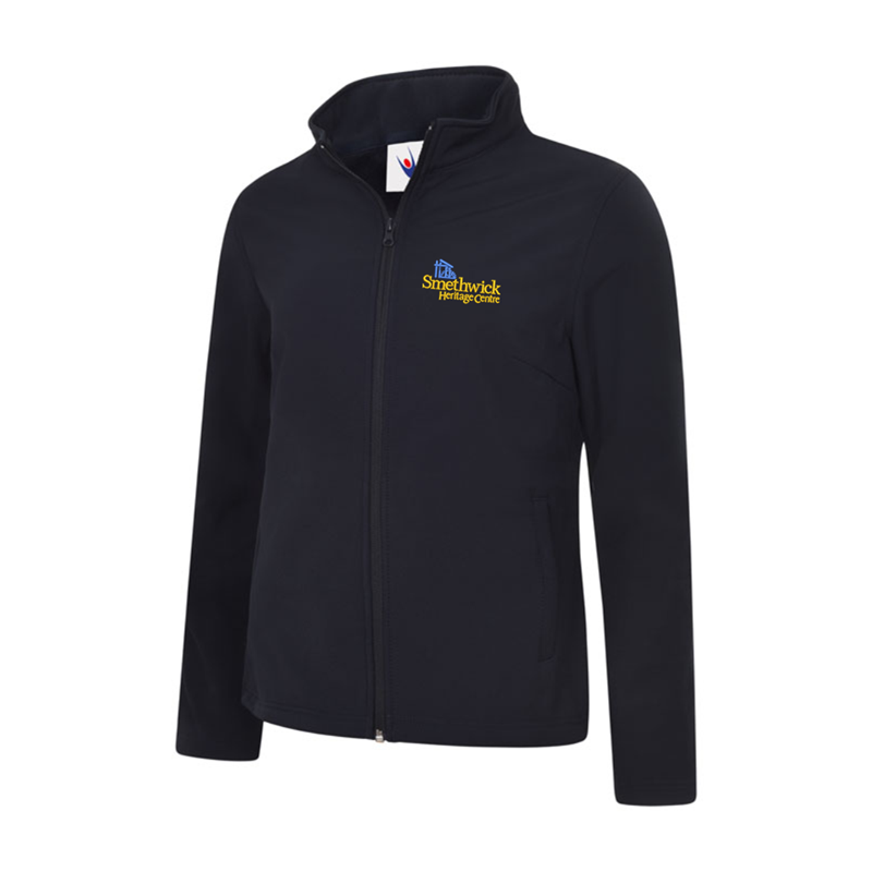 3 Layer Waterproof fleece lined soft shell jacket, with logo embroidered to front.