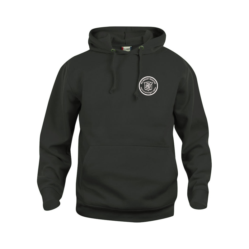 Super soft luxurious feel 60/40 Polyester Cotton mix Hooded Sweatshirt.