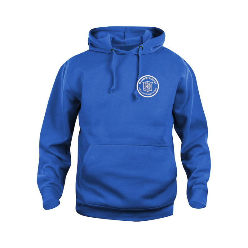 Super soft luxurious feel 60/40 Polyester Cotton mix Hooded Sweatshirt.