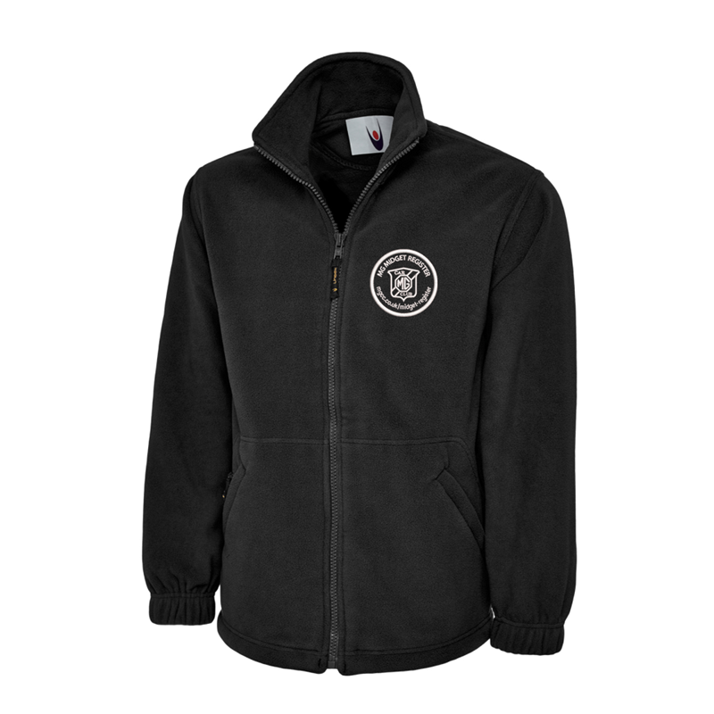 Full Zip Fleece Jacket embroidered with club logo