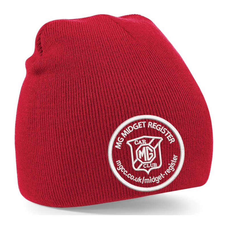 Double layer knited pull on hat - With Club logo