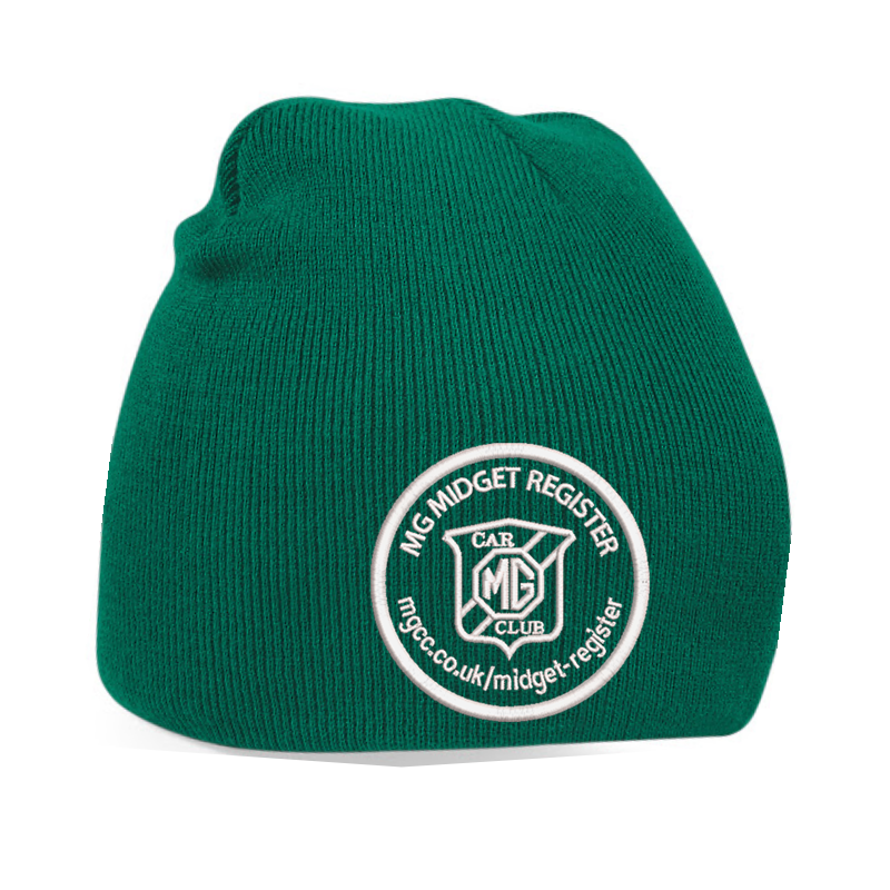 Double layer knited pull on hat - With Club logo