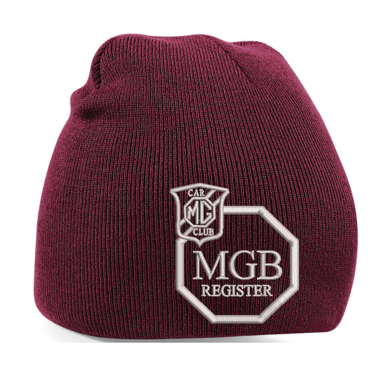 Double layer knited pull on hat - With Club logo