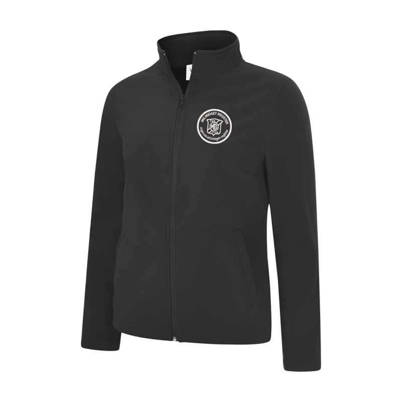 3 Layer Waterproof fleece lined soft shell jacket, with logo embroidered to front.