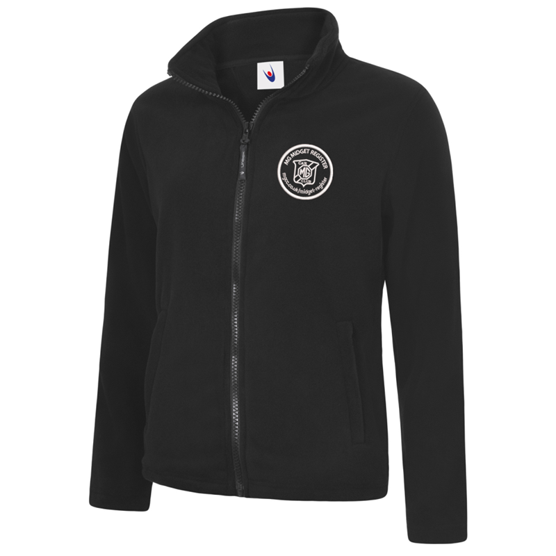 Full Zip Ladies Fleece Jacket embroidered with club logo