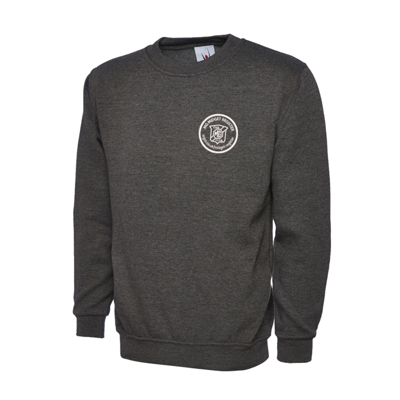 Polycotton Sweatshirt embroidered logo left breast.