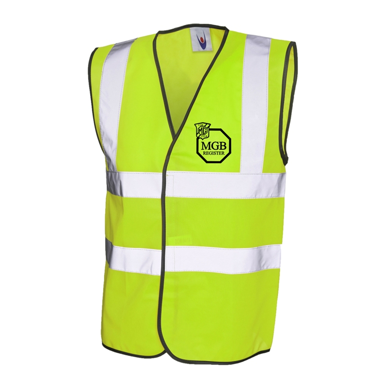 Safety Vest with logp printed front and back
