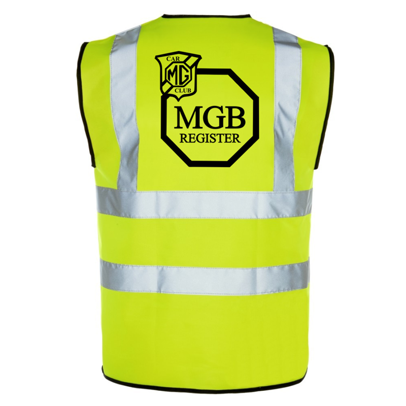 Safety Vest with logp printed front and back