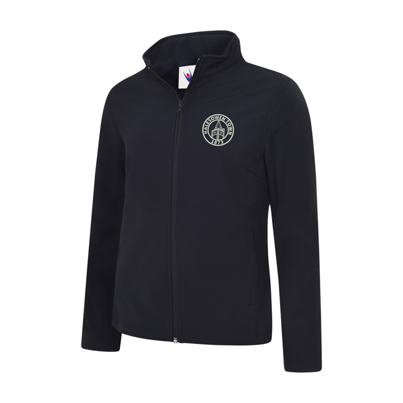 3 Layer Waterproof fleece lined soft shell jacket, with logo embroidered to front.