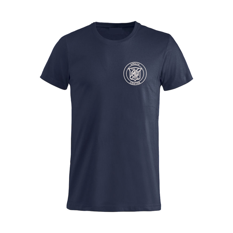 Cotton T Shirt with embroidered logo left breast
