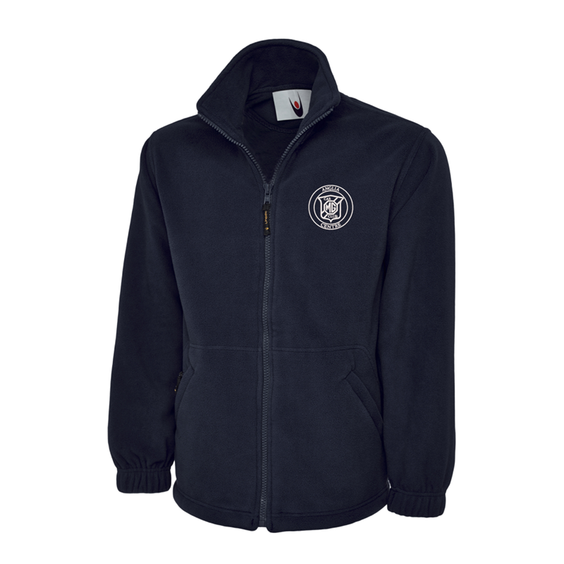 Full Zip Fleece Jacket embroidered with club logo