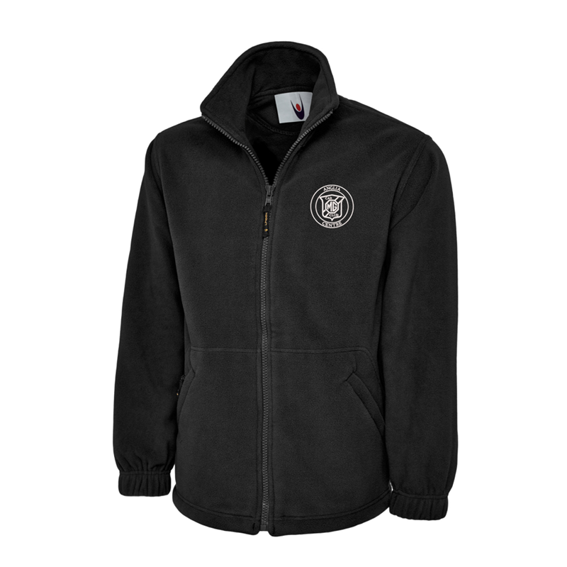 Full Zip Fleece Jacket embroidered with club logo
