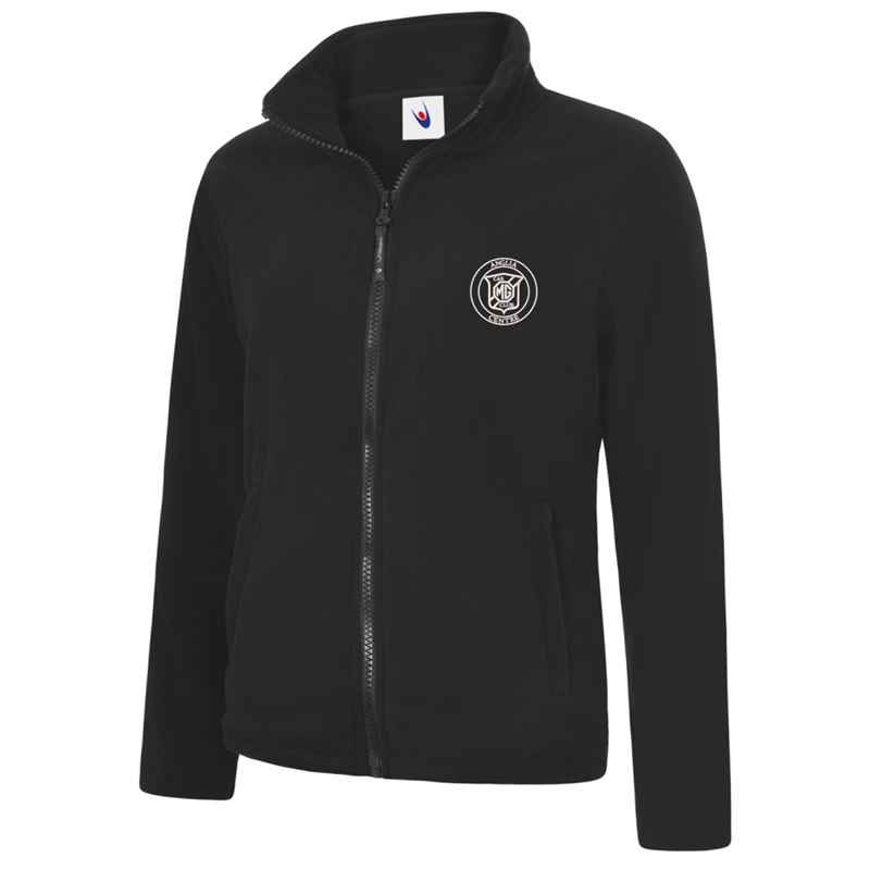 Full Zip Ladies Fleece Jacket embroidered with club logo