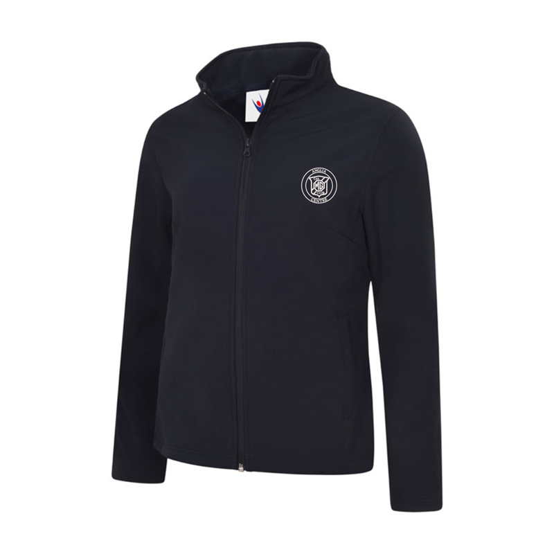 3 Layer Waterproof fleece lined soft shell jacket, with logo embroidered to front.