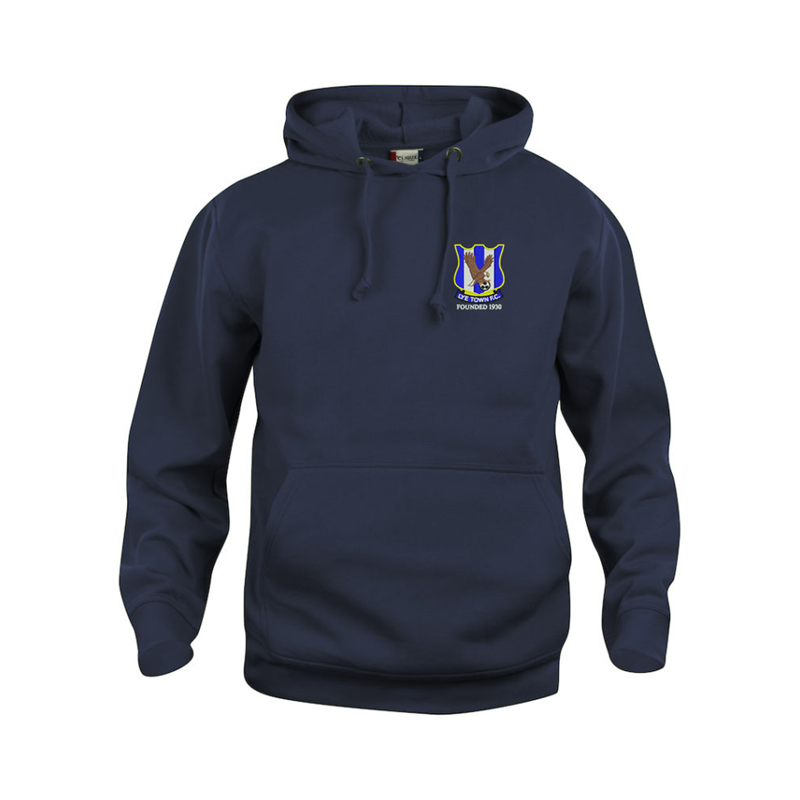 Hooded Sweatshirt, embroidered club logo left breast .