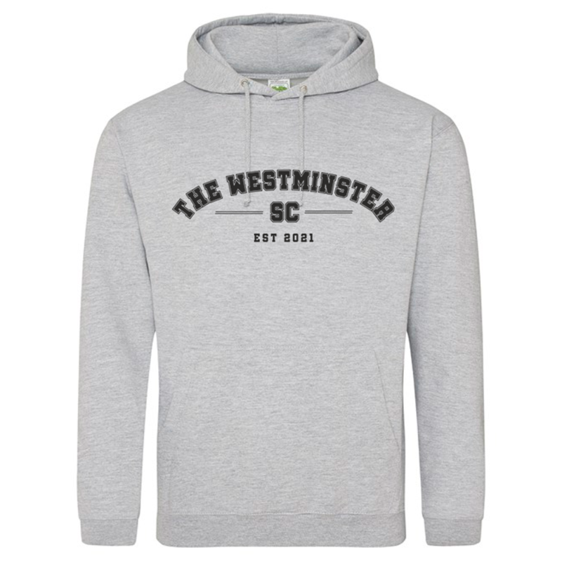 Super soft luxurious feel 60/40 Polyester Cotton mix Hooded Sweatshirt.
