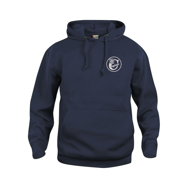 Super soft luxurious feel 60/40 Polyester Cotton mix Hooded Sweatshirt.