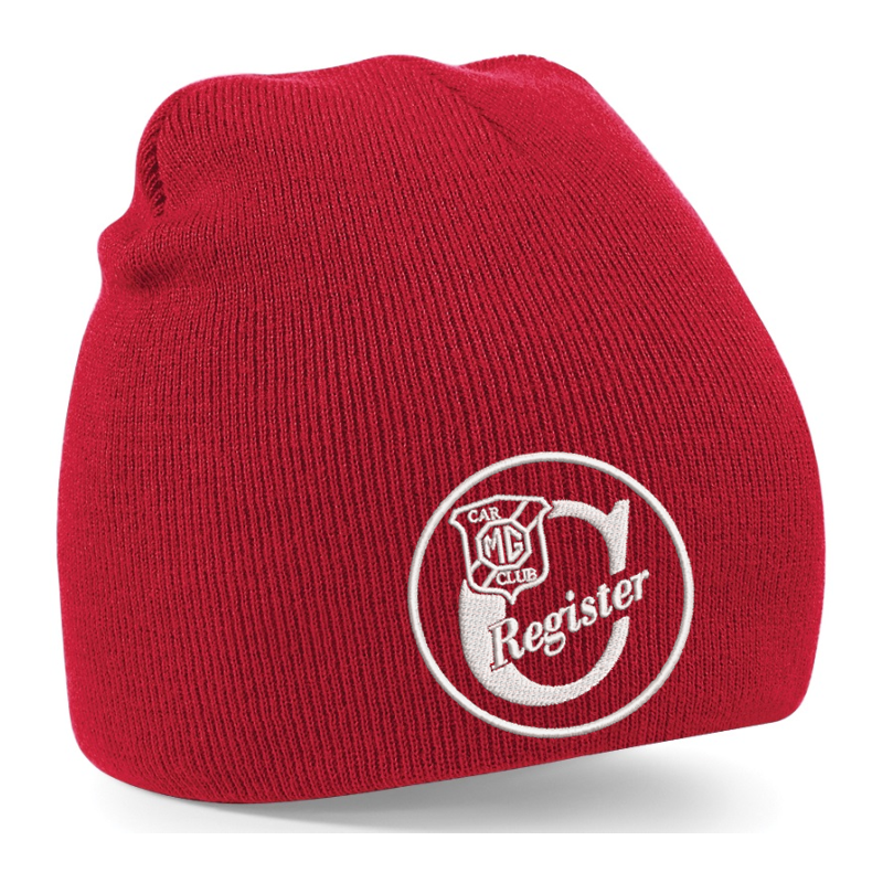 Double layer knited pull on hat - With Club logo