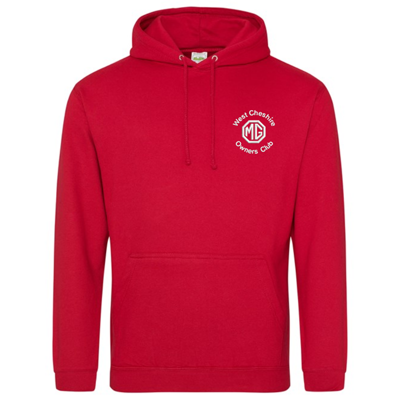 Super soft luxurious feel 60/40 Polyester Cotton mix Hooded Sweatshirt.