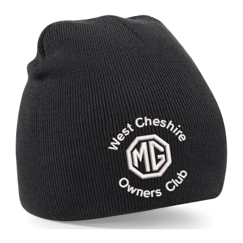 Double layer knited pull on hat - With Club logo