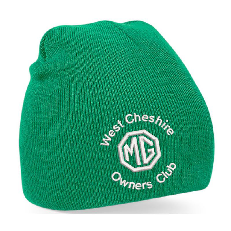Double layer knited pull on hat - With Club logo