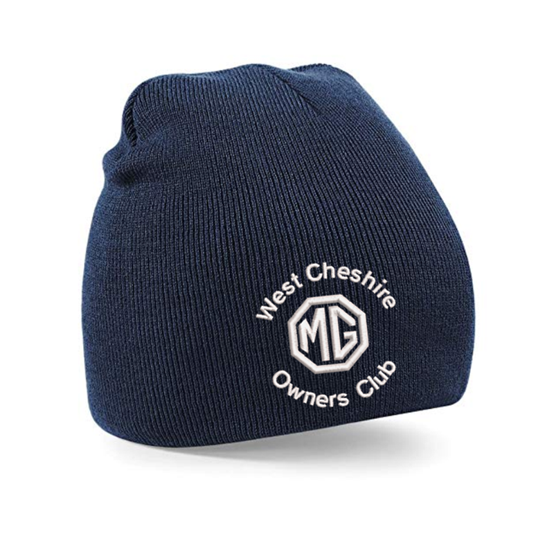 Double layer knited pull on hat - With Club logo