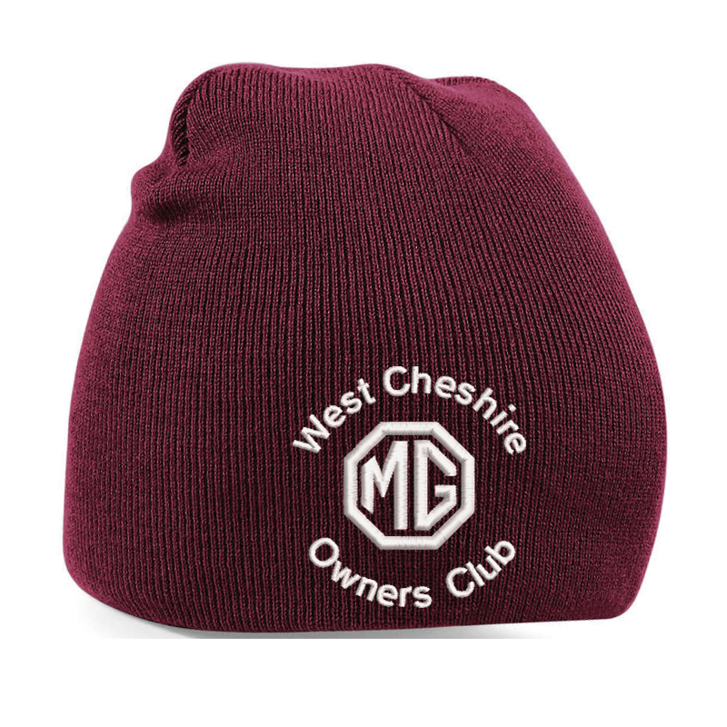Double layer knited pull on hat - With Club logo