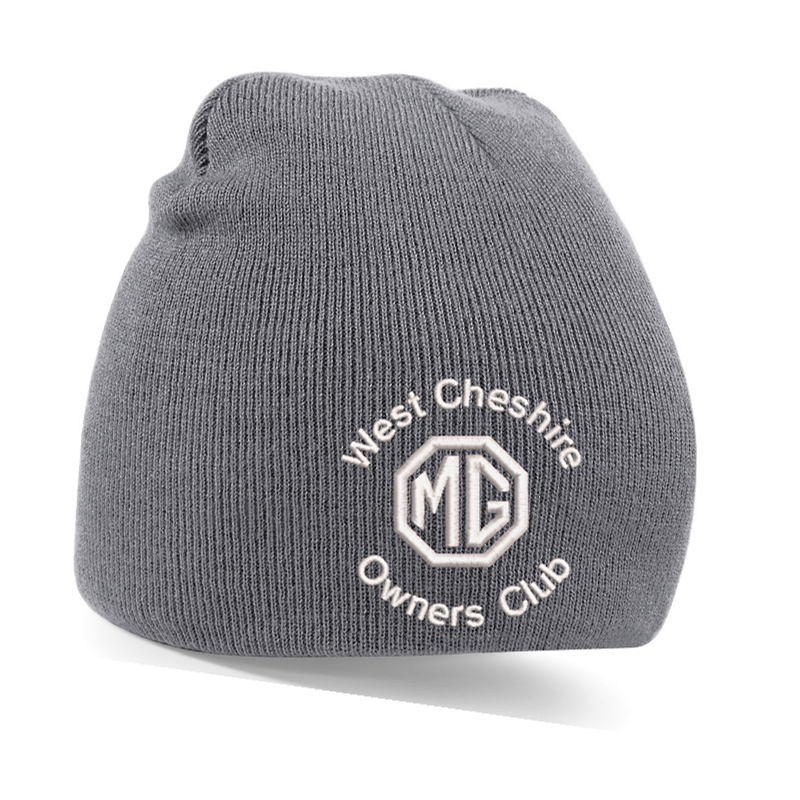 Double layer knited pull on hat - With Club logo