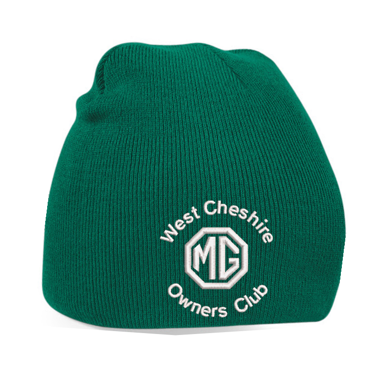 Double layer knited pull on hat - With Club logo