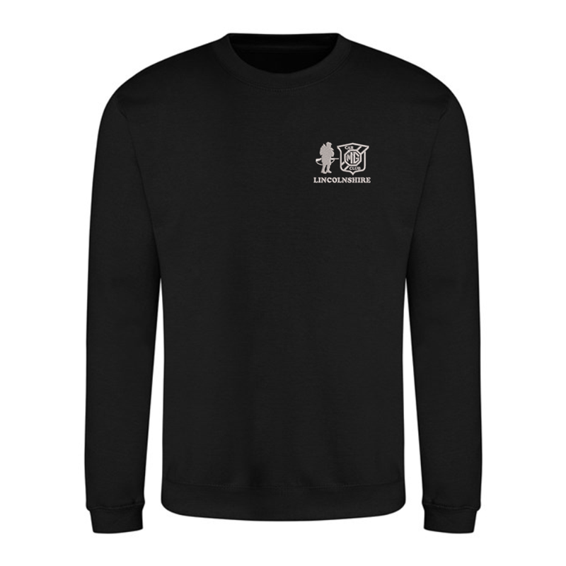 Poly Cotton Sweatshirt with embroidered logo