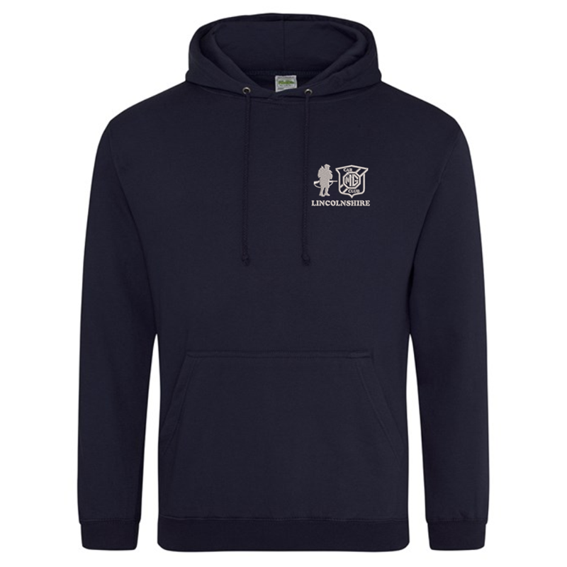 Poly Cotton Hoodie with embroidered logo