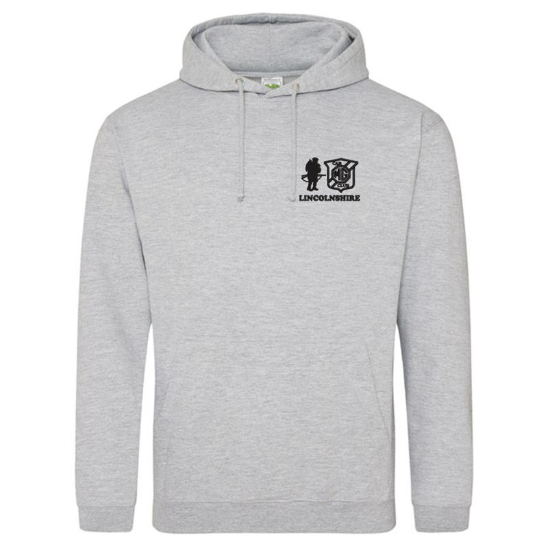 Poly Cotton Hoodie with embroidered logo