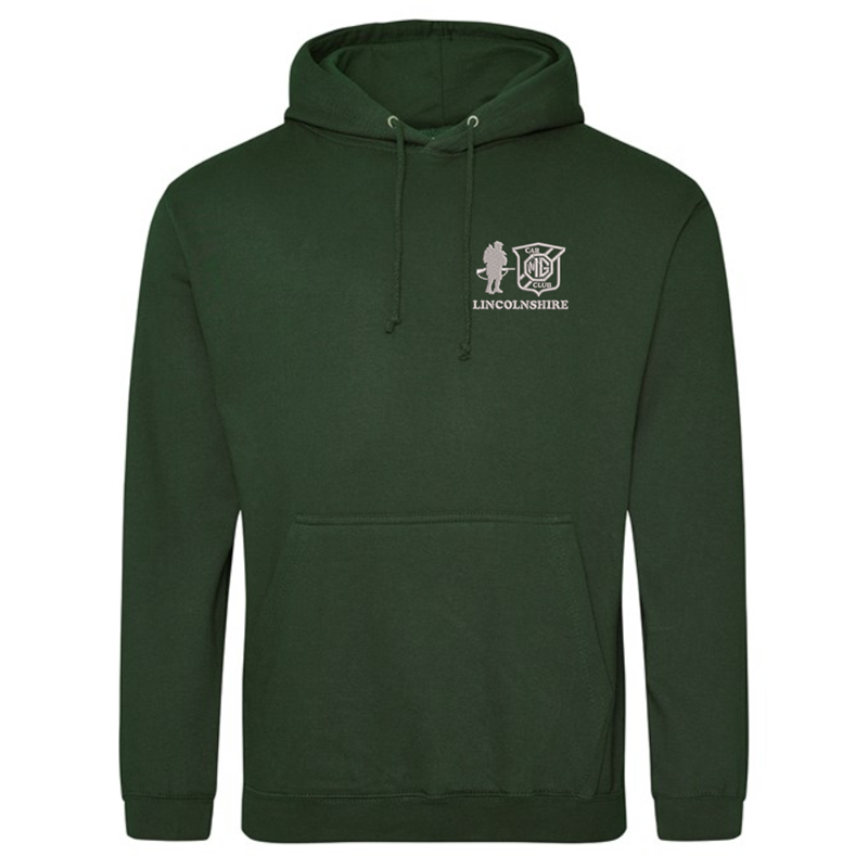 Poly Cotton Hoodie with embroidered logo