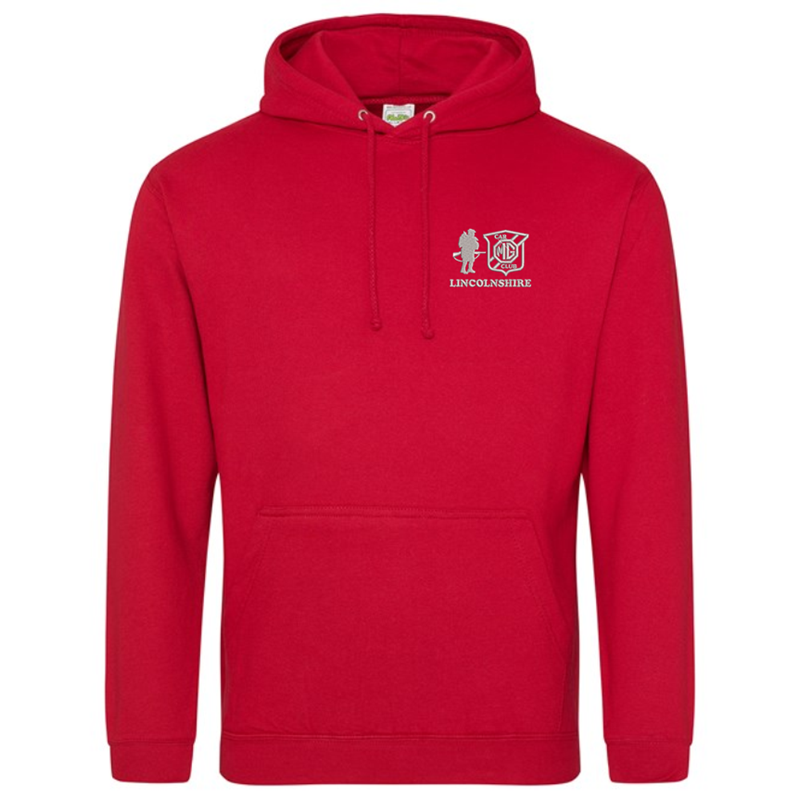 Poly Cotton Hoodie with embroidered logo
