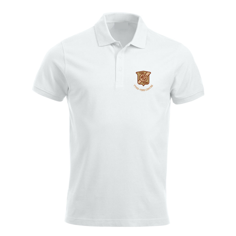 Polycotton poloshirt, unisex sizing XS - 4XL, embroidered logo to left breast