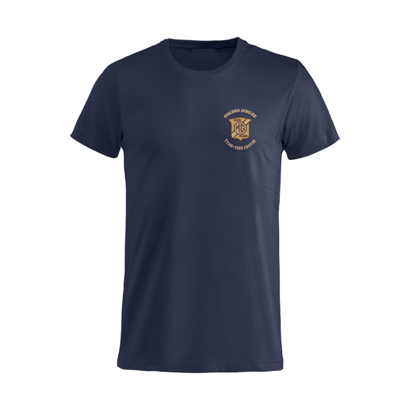 Cotton T Shirt, unisex sizing S - 3XL, embroidered logo to left breast