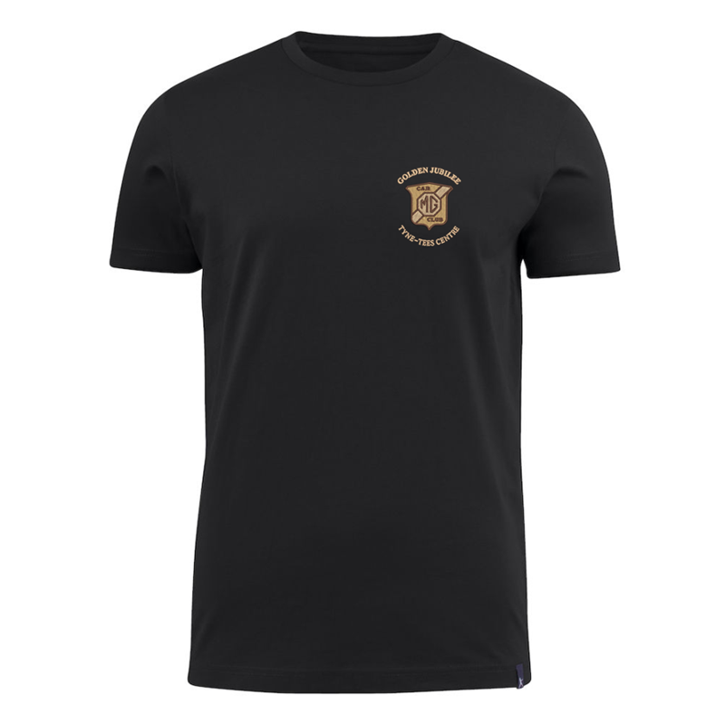 Cotton T Shirt, unisex sizing S - 3XL, embroidered logo to left breast