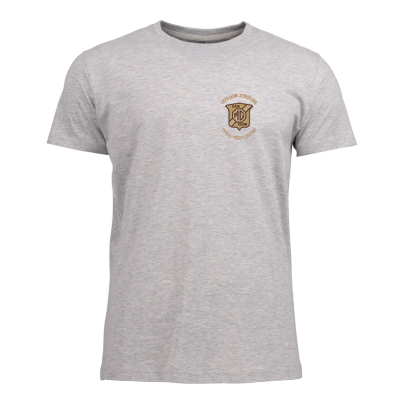 Cotton T Shirt, unisex sizing S - 3XL, embroidered logo to left breast