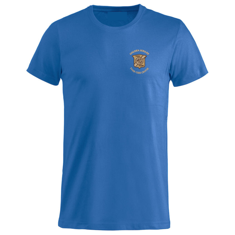 Cotton T Shirt, unisex sizing S - 3XL, embroidered logo to left breast